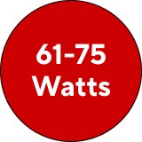 61-75 watts